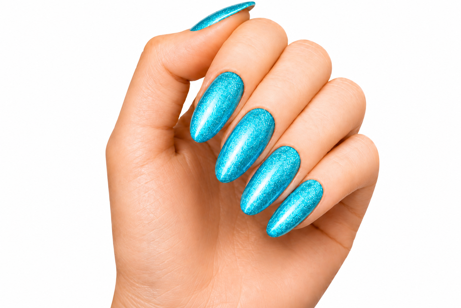 Amelie Nails Pearlshell Gel transparent Türkise 15ml GP05*
