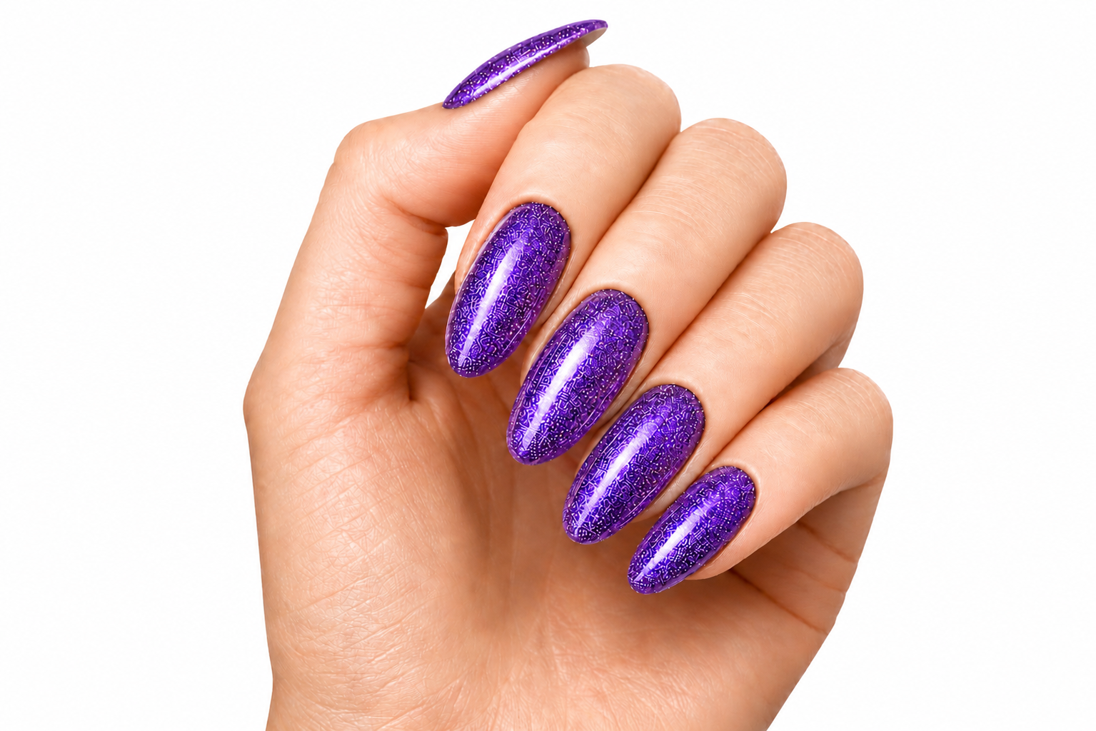 Amelie Nails Pearlshell UV-Nagellack transparent Lila 15ml GP01*
