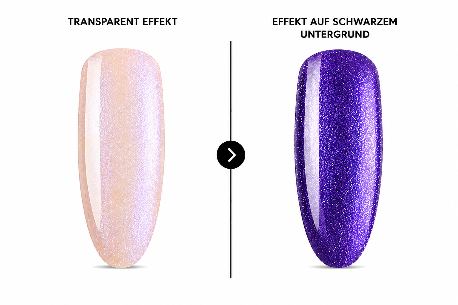 Amelie Nails Perlshell UV-Nagellack transparent Lila 15ml GP11*