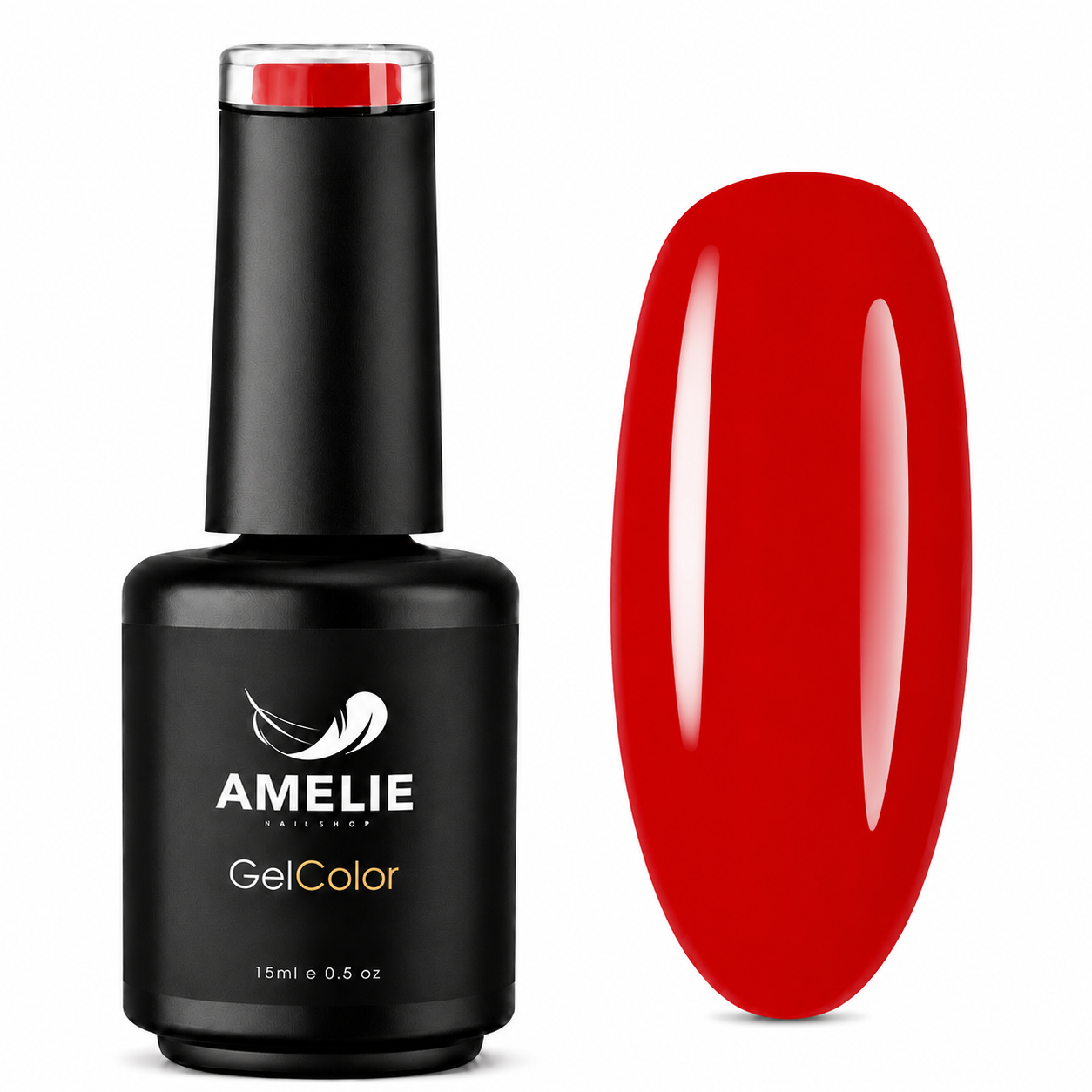 Amelie Nails UV-Nagellack Mittel-Rot PM87* 15ml