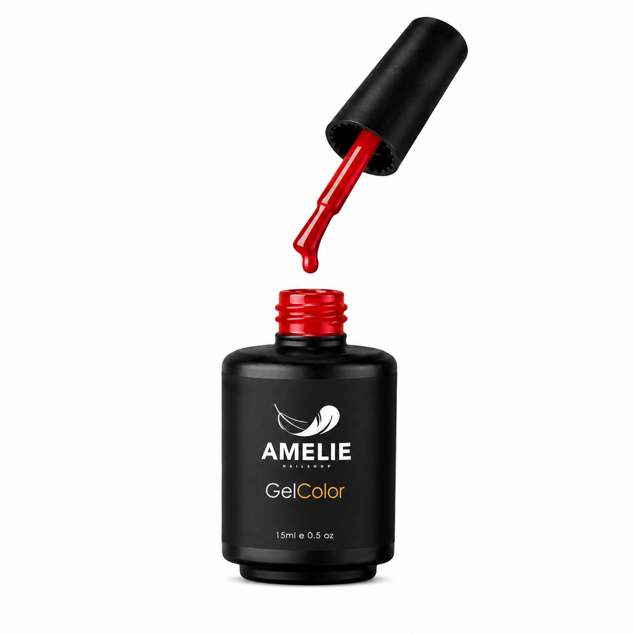Amelie Nails UV-Nagellack Mittel-Rot PM87* 15ml