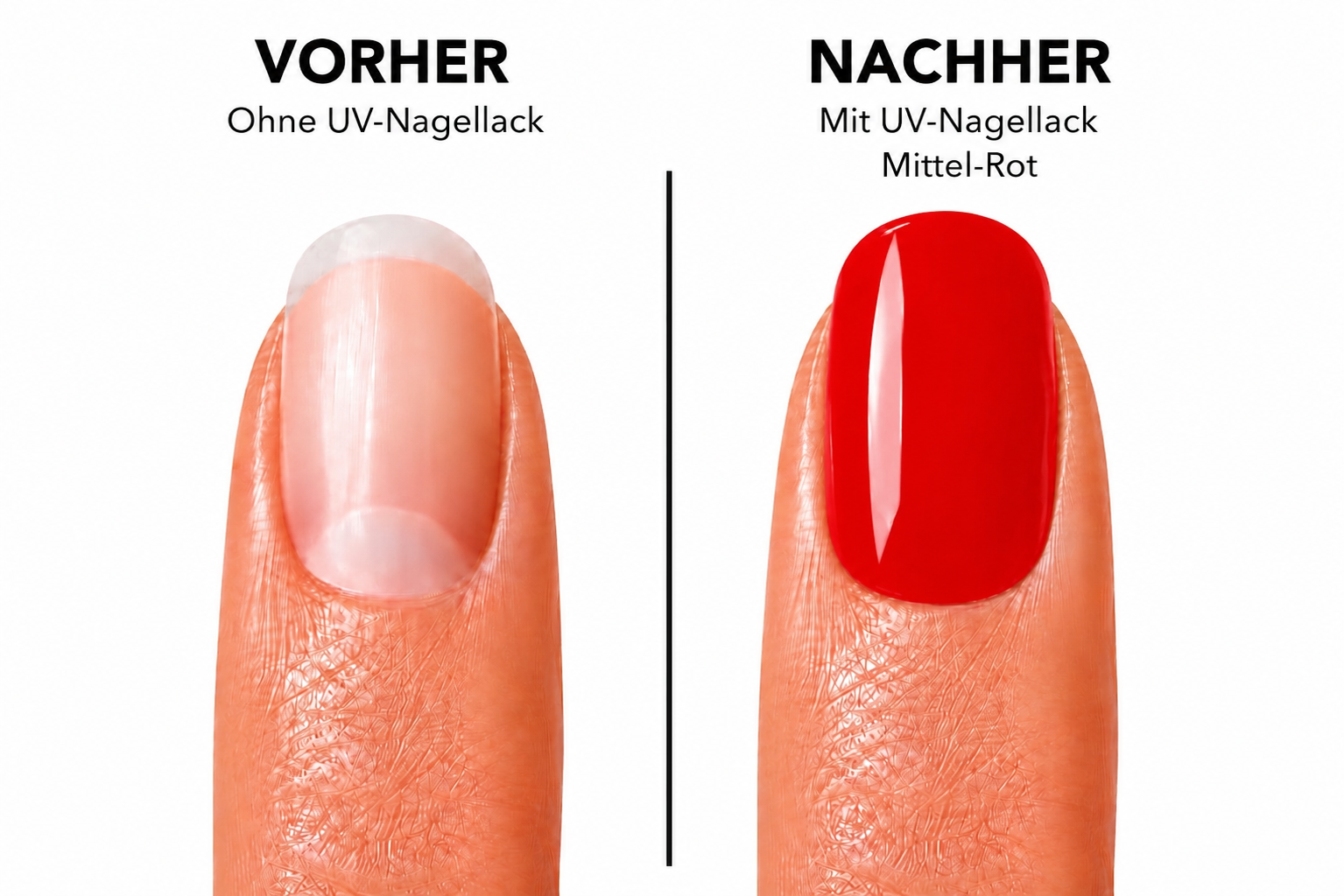 Amelie Nails UV-Nagellack Mittel-Rot PM87* 15ml