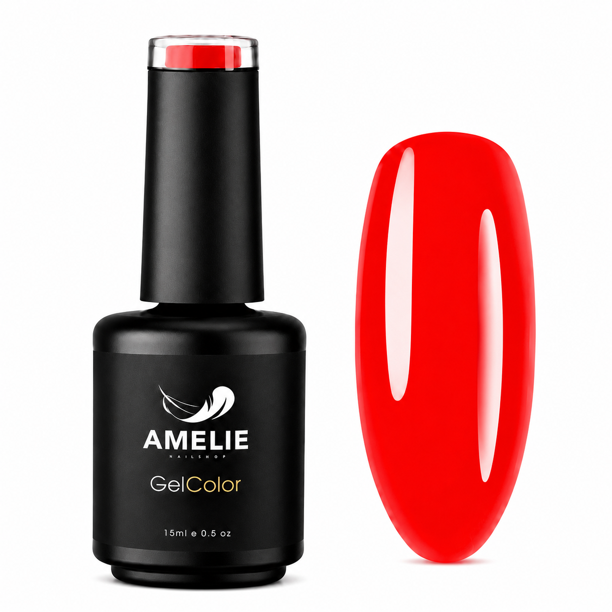 Amelie Nails UV-Nagellack Neon-Rot PM85* 15ml
