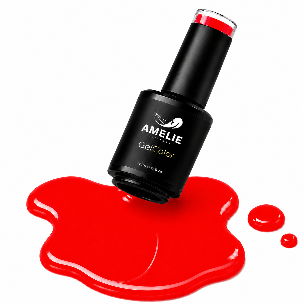 Amelie Nails UV-Nagellack Neon-Rot PM85* 15ml