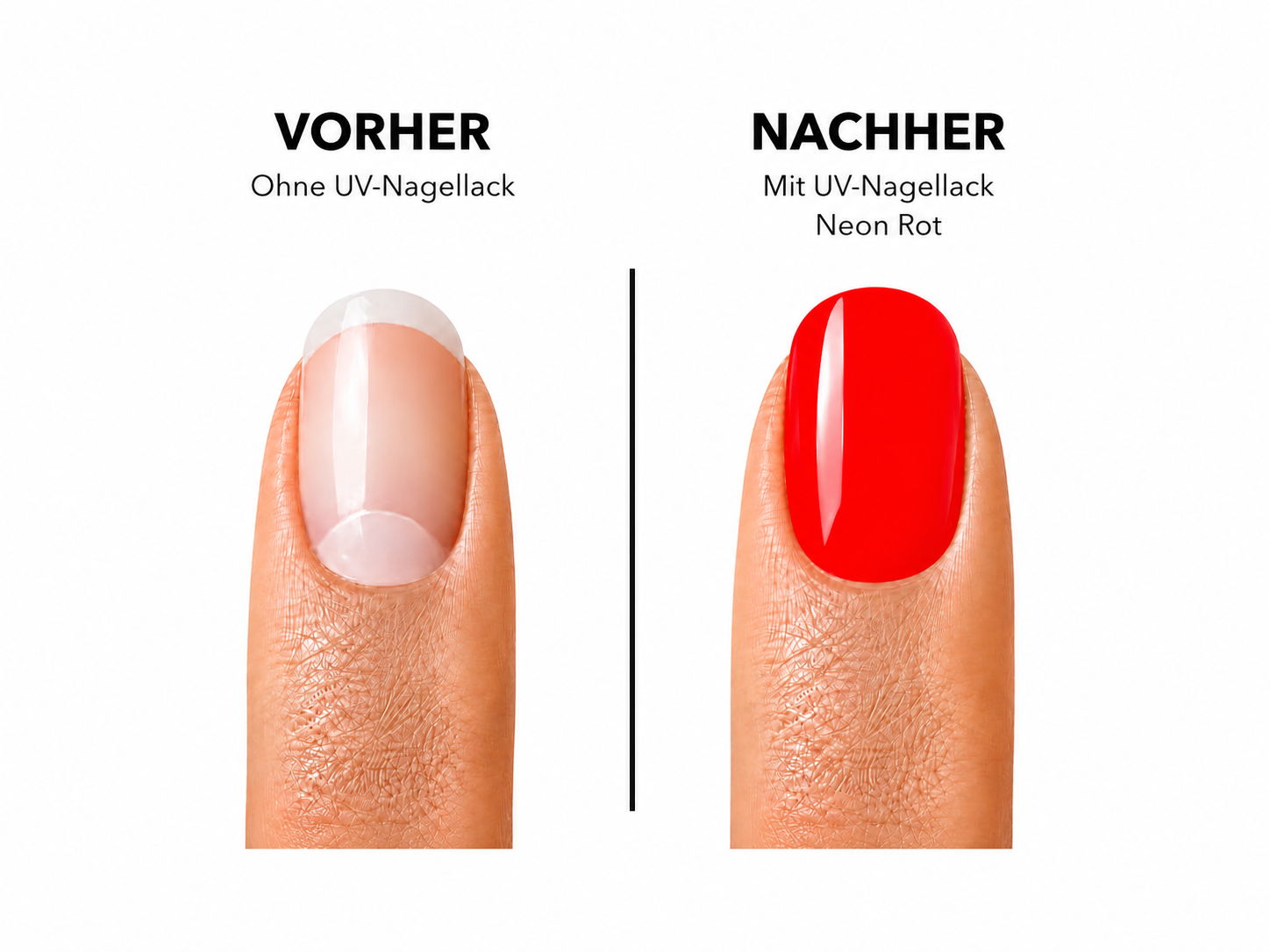 Amelie Nails UV-Nagellack Neon-Rot PM85* 15ml