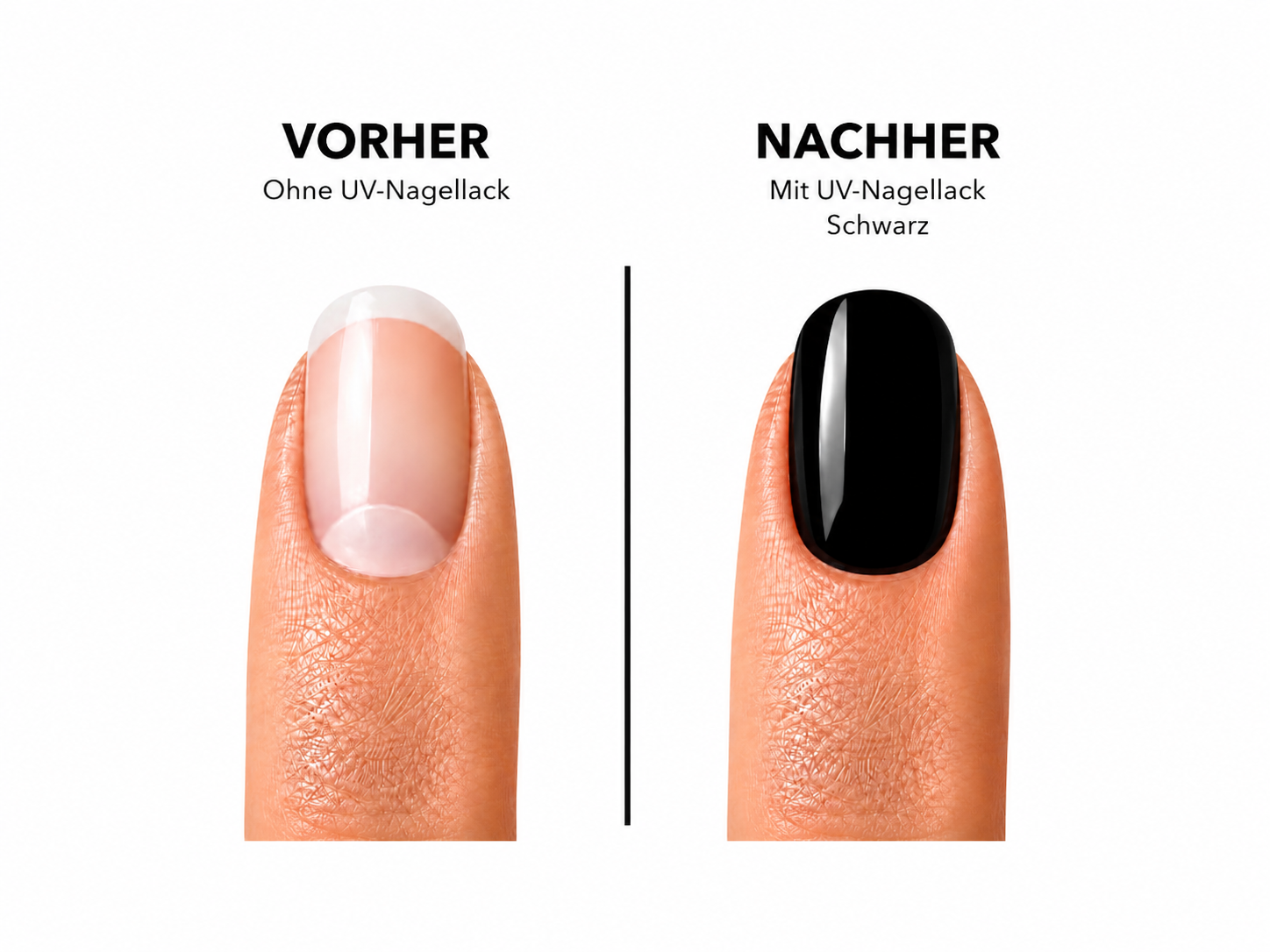 Amelie Nails UV-Nagellack Schwarz PM108* 15ml