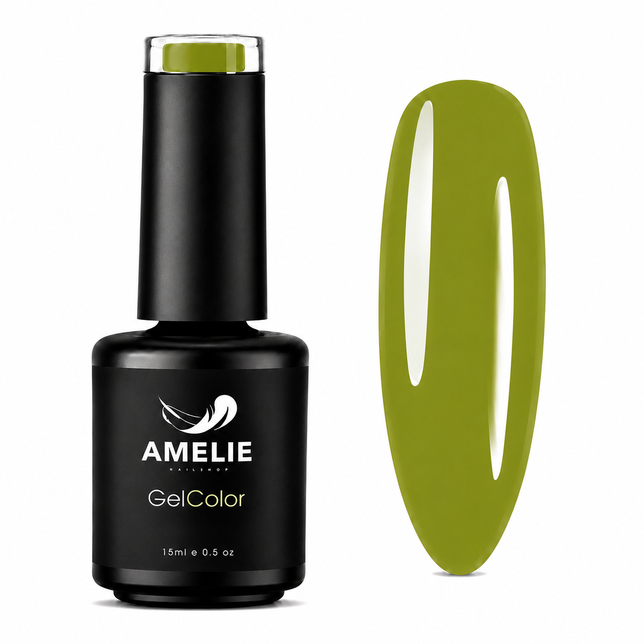 Amelie Nails UV-Nagellack Oliven Grün M251* 15ml