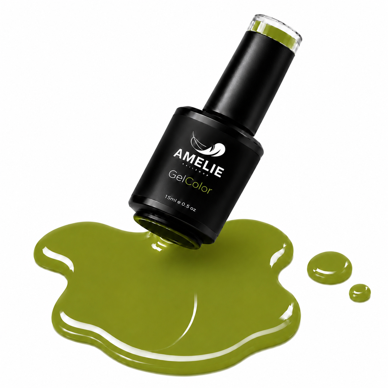 Amelie Nails UV-Nagellack Oliven Grün M251* 15ml