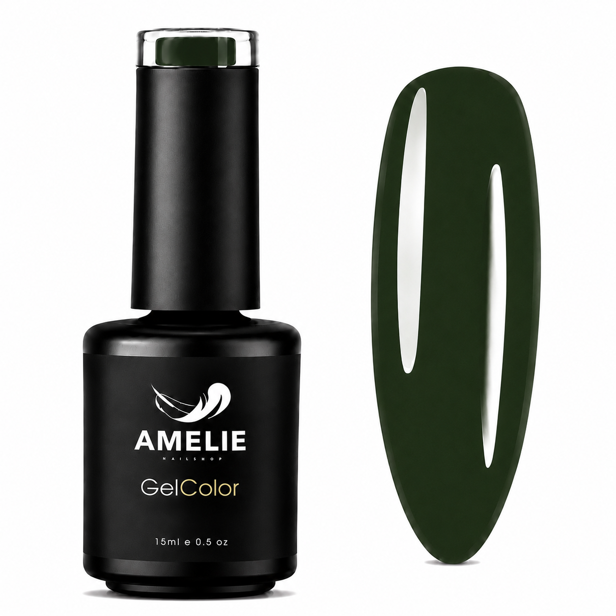 Amelie Nails UV-Nagellack Dunkel Grün M244* 15ml