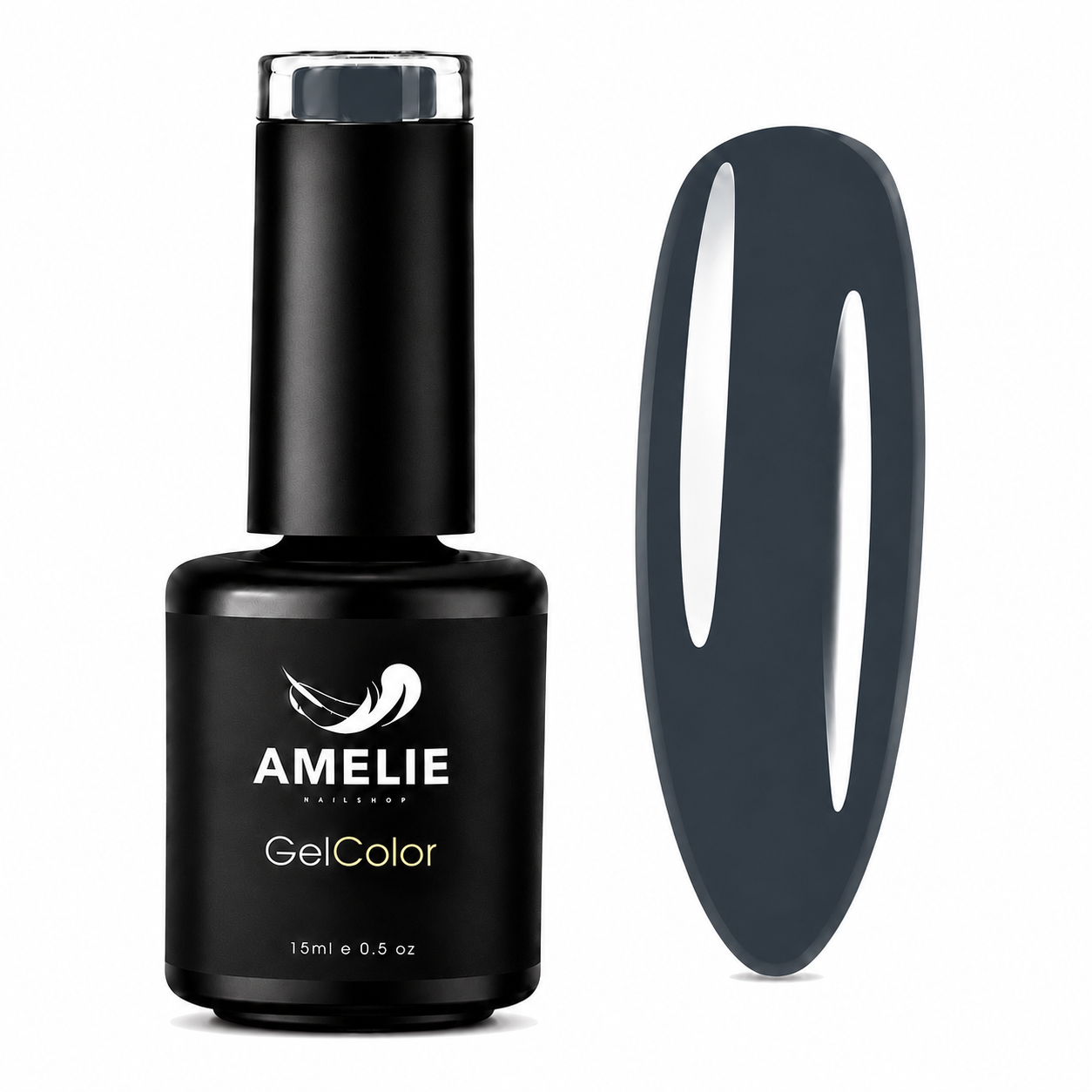 Amelie Nails UV-Nagellack Dunkelgrau M212* 15ml