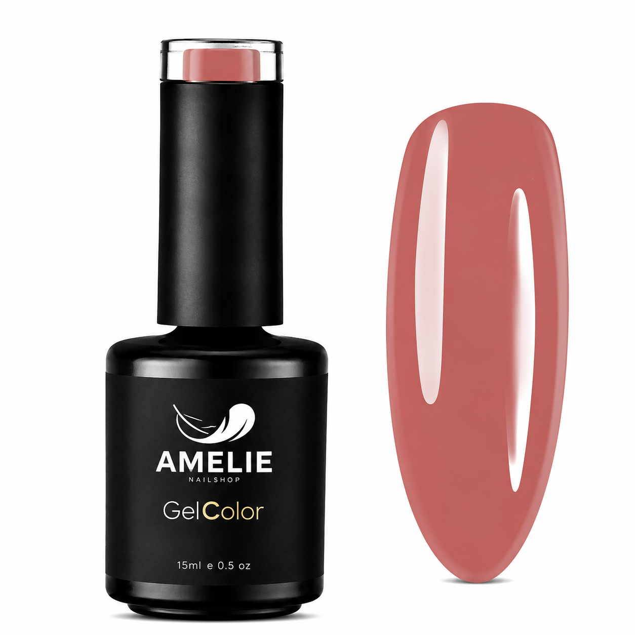 Amelie Nails UV-Nagellack dunkel Rose  M134* 15ml
