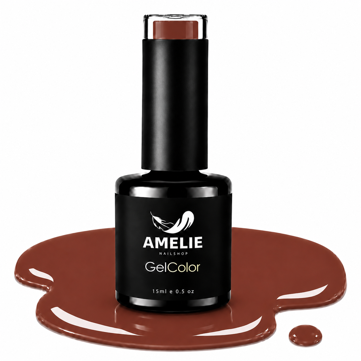 Amelie Nails UV-Nagellack Cappo Braun CM02* 15ml