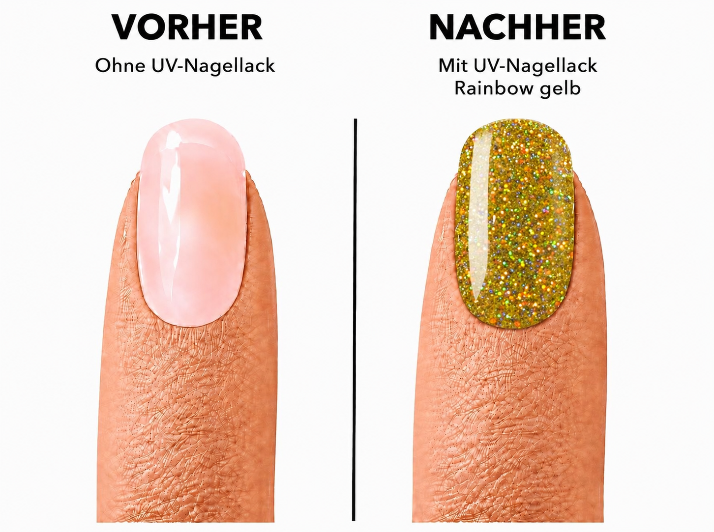 Amelie Nails Rainbow UV-Nagellack Gelb RBW08* 15ml