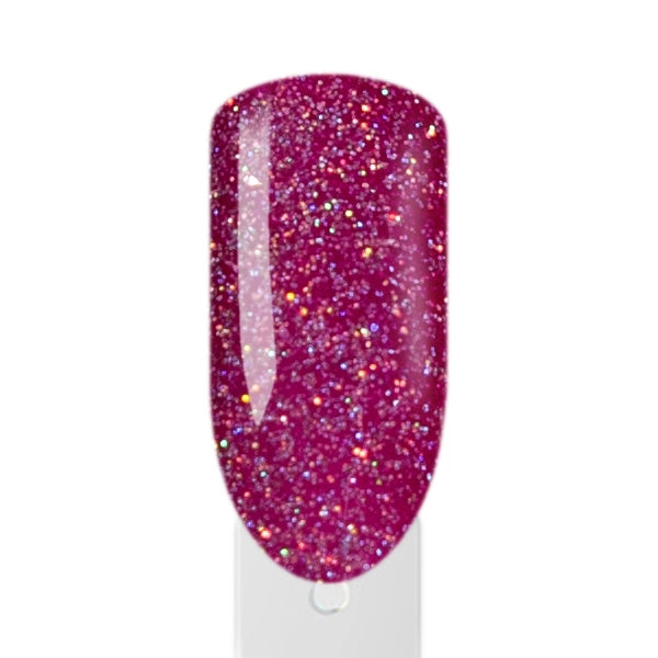 Rainbow Lila Nägel mit schimmerndem Farbwechsel Effekt und intensivem Glanz von Amelie Nails