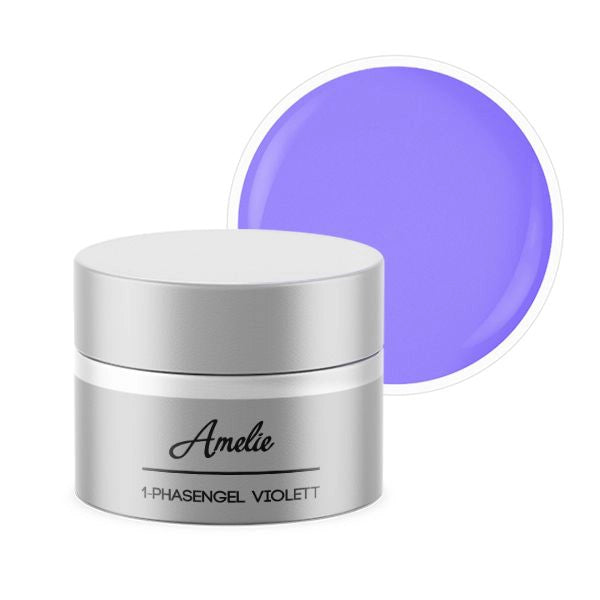 Amelie Nailshop 1 Phasengel Violett UV Gel Aufbau 15 ml