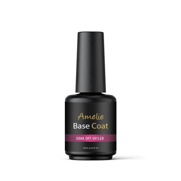 Amelie Nailshop Fiberglass Base Coat Grau 15 ml stärkende Nagelbasis