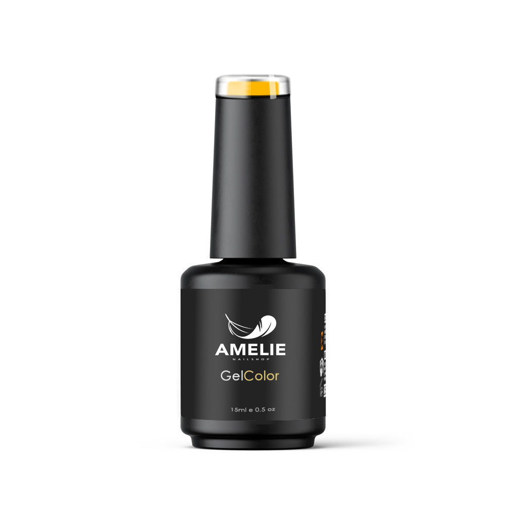 Amelie Nailshop Gel Color Hell Orange 15 ml Flasche Studioaufnahme