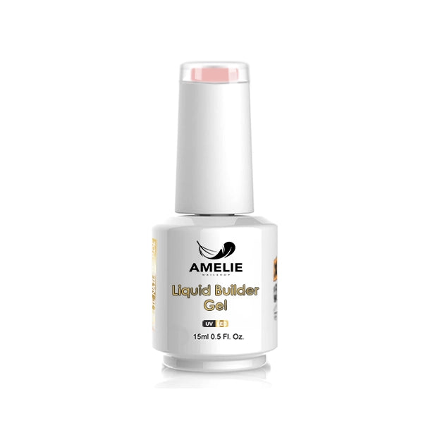 Amelie Nailshop Liquid Builder Gel Pastellrosa 15 ml Produktansicht