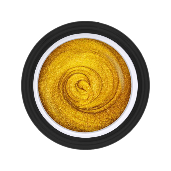 Metallic-Effekt im Spider Gel Gold bei Nahaufnahme 10ml  Amelie Nailshop