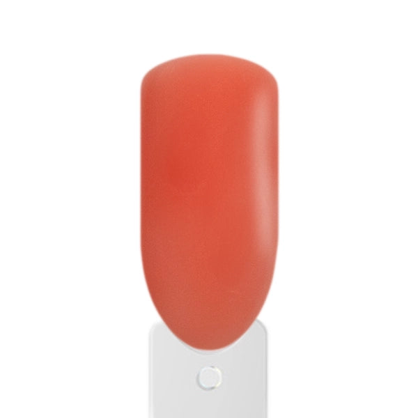 Nagelergebnis mit Amelie Nailshop Camouflage Rose Rot Rubber Base Gel 15 ml