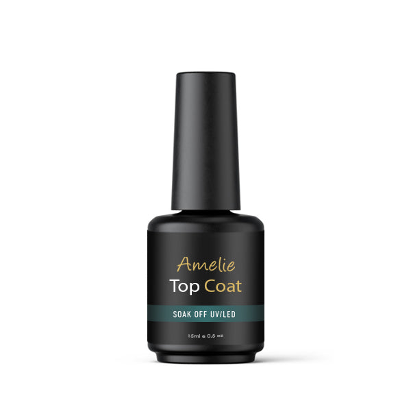 Amelie Nailshop Shimmer Top Coat Versiegler 15 ml Produktflasche