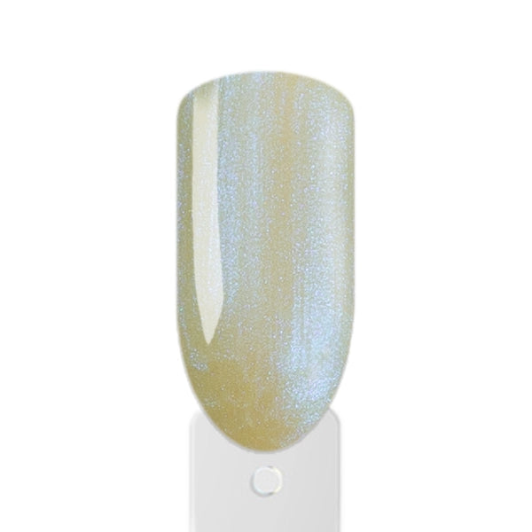 Lichtdurchlässiger marienblauer PearlShell-Schimmer des Amelie Nails UV-Nagellacks mit lebendiger Reflexwirkung