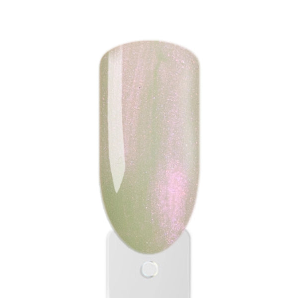 Lichtdurchlässiger Pink-PearlShell-Schimmer des Amelie Nails UV-Nagellacks mit feiner Reflexwirkung