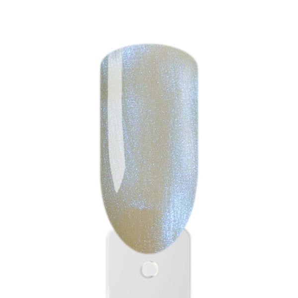 Lichtdurchlässiger dunkelblauer PearlShell-Schimmer des Amelie Nails UV-Nagellacks mit kühler Reflexwirkung