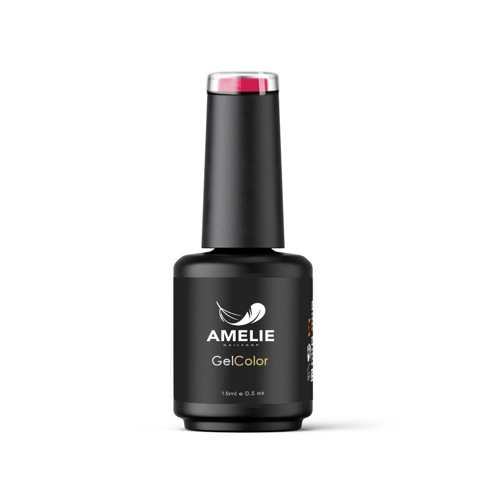 Amelie Nails UV Nagellack Pink Rosé 15 ml – frischer rosé-pinker Farbton für feminine Nägel