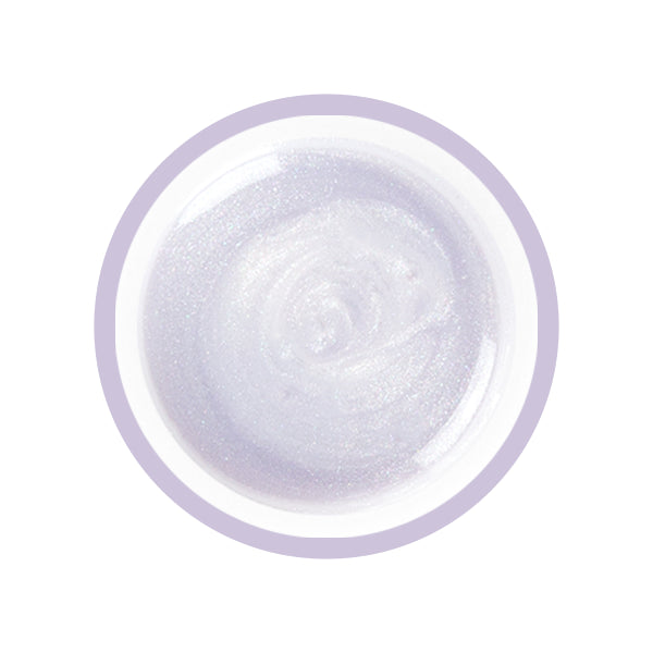 Weißes Painting Gel mit Glitzer für feine Nailart-Linien 7ml