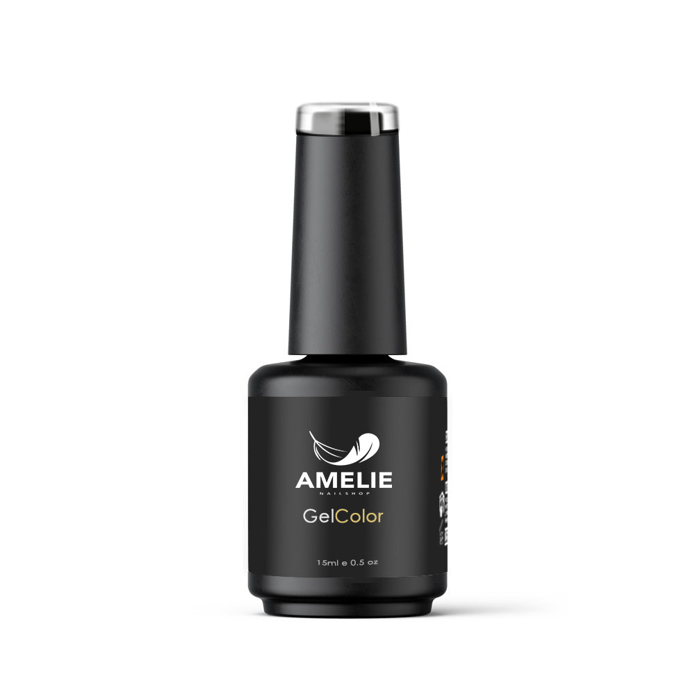 Amelie Nailshop UV Gel Polish Schwarz 15 ml Produktflasche