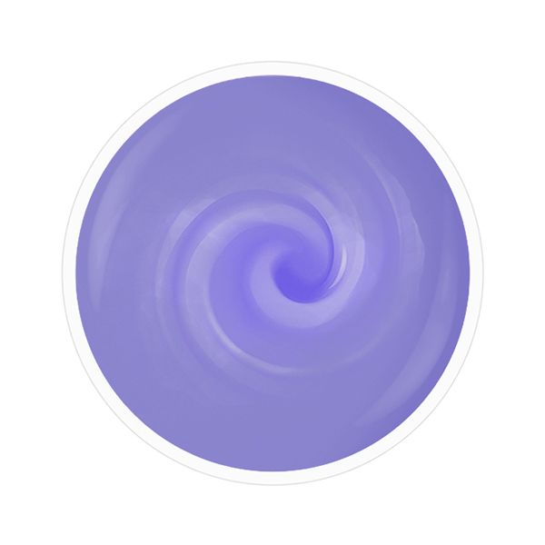 Violettes Aufbaugel UV Gel im Tiegel – Ansicht von oben Amelie Nailshop Builder Gel