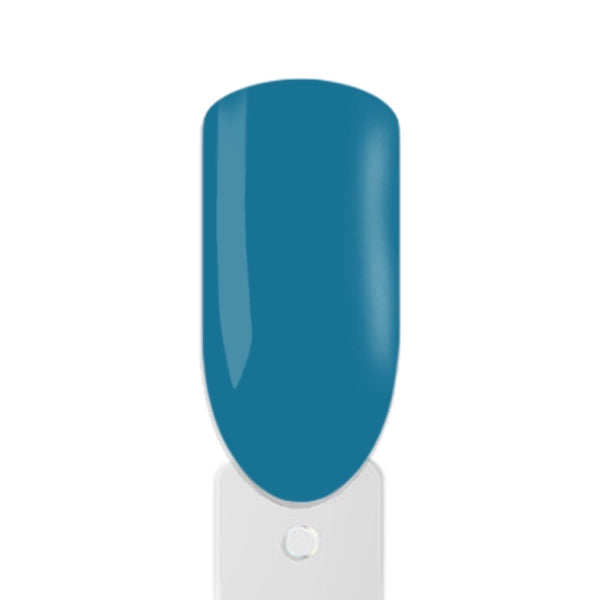 Amelie Nailshop Glänzende blaue Nägel mit UV Nagellack