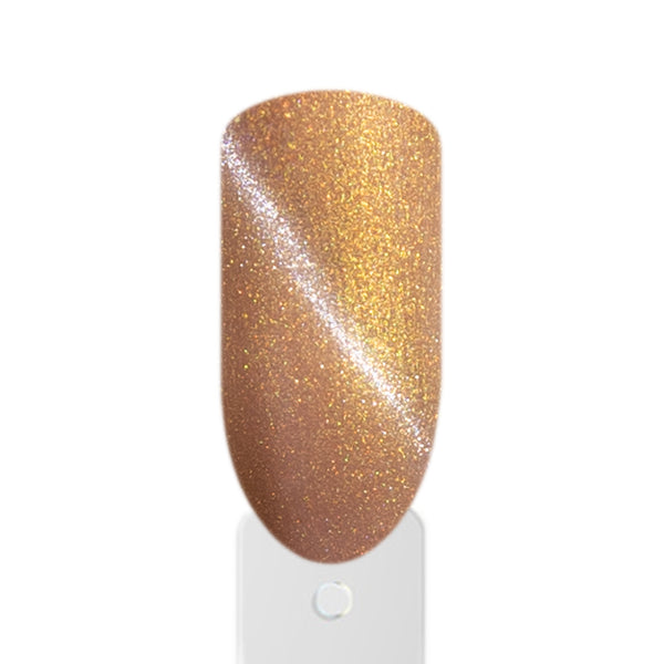 Amelie Nails Cat Eyes Colorfur Gold UV-Nagellack mit magnetischem Cat-Eye Effekt und Hochglanz

2