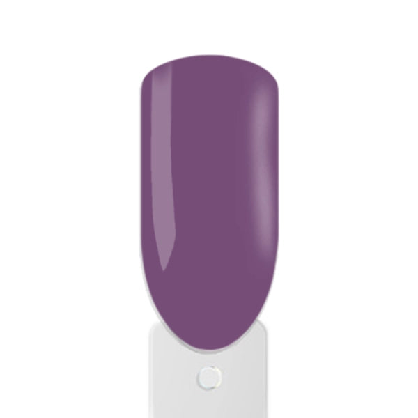 Struktur von lila Gel Polish 15ml am Pinsel sichtbar Amelie Nailshop 