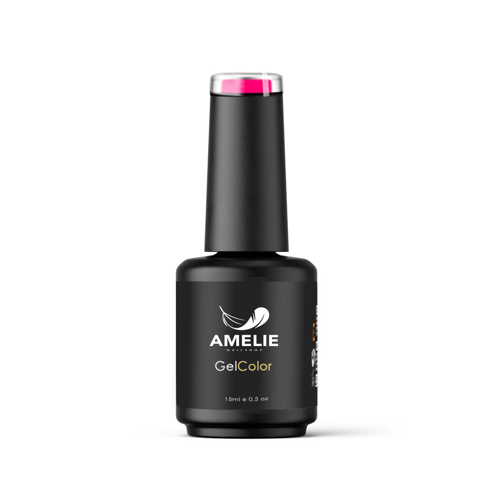 Amelie Nailshop Neon Pink Nägel im Sommerlook mit auffälliger Farbe und modernem Design 10ml