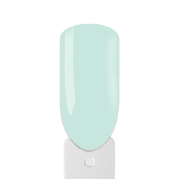 Pastellblau Nägel im frischen Fullcover Look mit glänzendem Finish und moderner Ausstrahlung
