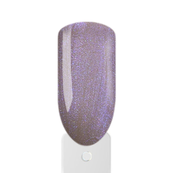 Purple Glitzer Nägel im glamourösen Trend Look mit intensivem Hochglanz und funkelndem Finish