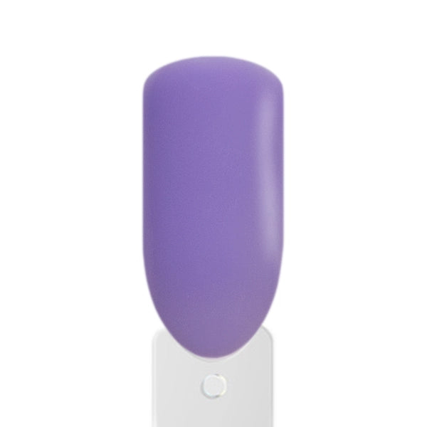  Amelie Nailshop Rubber Base Gel Camelia Lila Farbton auf Naturnagel