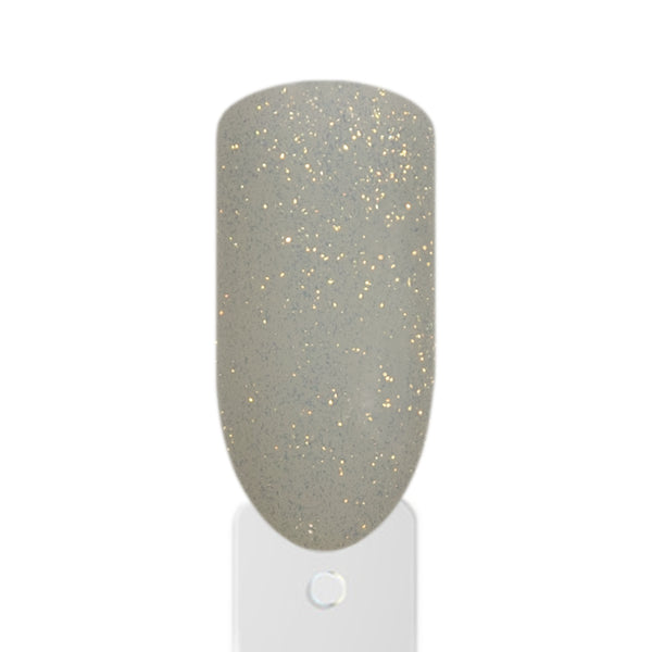 Shimmer Top Coat Effekt auf Naturnagel ohne Farbe 15ml Amelie Nailshop 