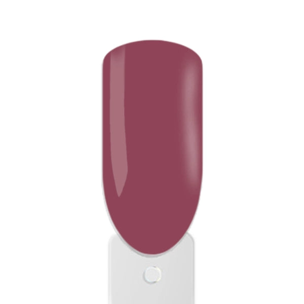Amelie Nailshop Lila Rot UV Nagellack glänzend auf Nagel
