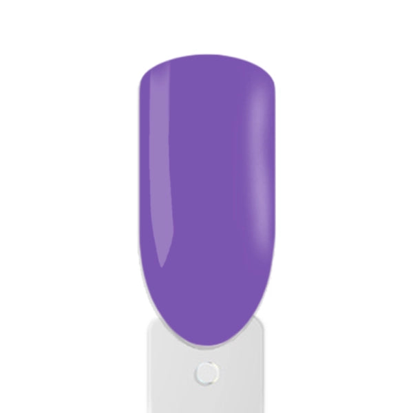 Pastell Lila UV Nagellack 15ml auf Nagel mit Hochglanz Amelie Nailshop
