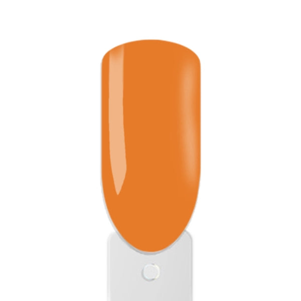 Oranger Jelly-Effekt des Glassgel UV-Nagellacks 15ml mit sichtbarem Untergrund