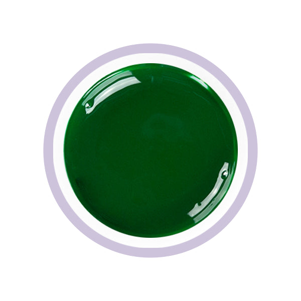 Feine Linien-Nailart mit dunkelgrünem UV Painting Gel 7ml tiege