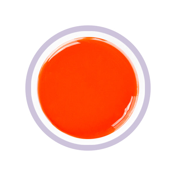 Nailart mit UV Painting Gel Orange 7ml auf dem Nagel 